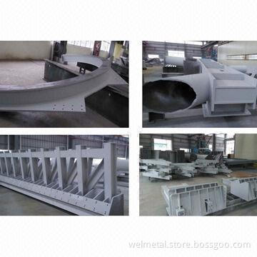 Tunneling machinery, auxiliary trail rails steel structure